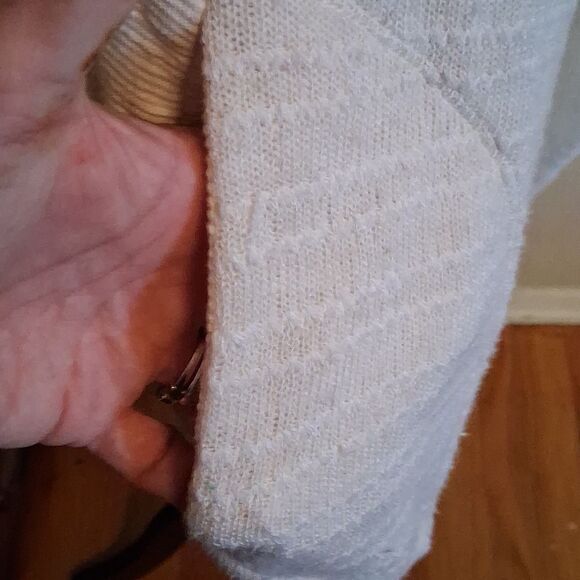 ANTHROPOLOGIE PUELLA Cream Sleeveless Draped Vest Size Large - Picture 8 of 12